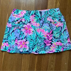 Lilly Pulitzer Madison Knit Skort in Slathouse Soiree